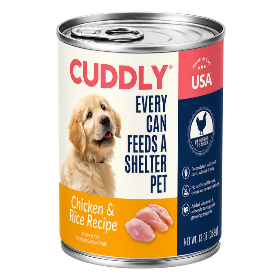 CUDDLY Chicken & Rice Wet Puppy Food CUDDLY Shop