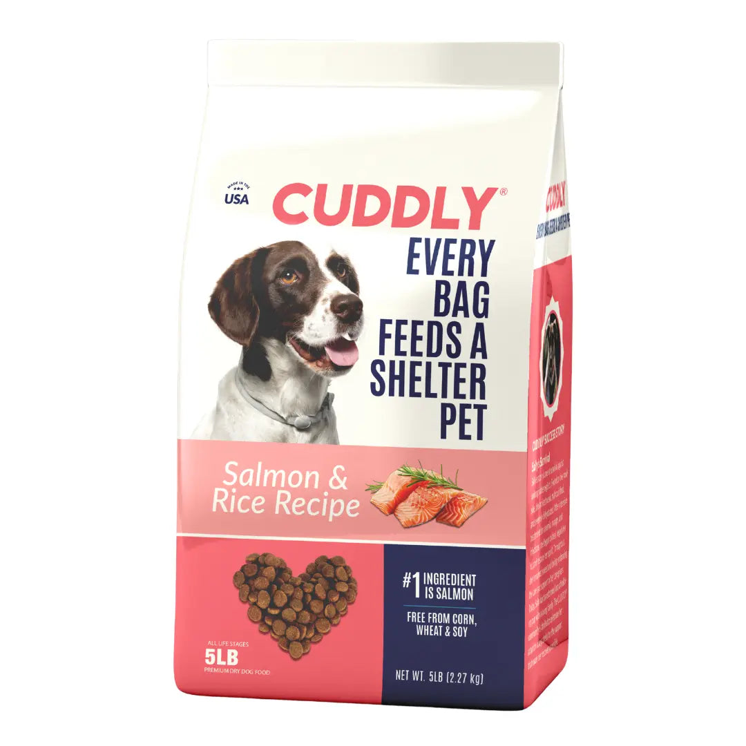 CUDDLY Salmon and Rice Dog Food CUDDLY