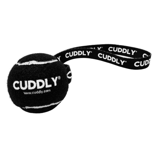 CUDDLY Tennis Ball Sling Toy