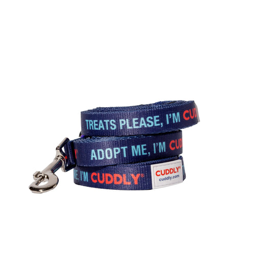 Treats Please, I'm CUDDLY Leash CUDDLY