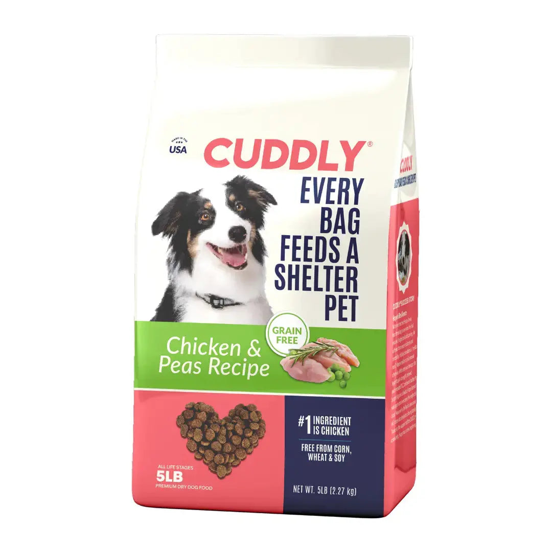 CUDDLY Chicken & Pea Grain Free Dry Dog Food CUDDLY