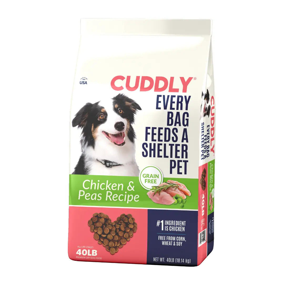CUDDLY Chicken & Pea Grain Free Dry Dog Food CUDDLY