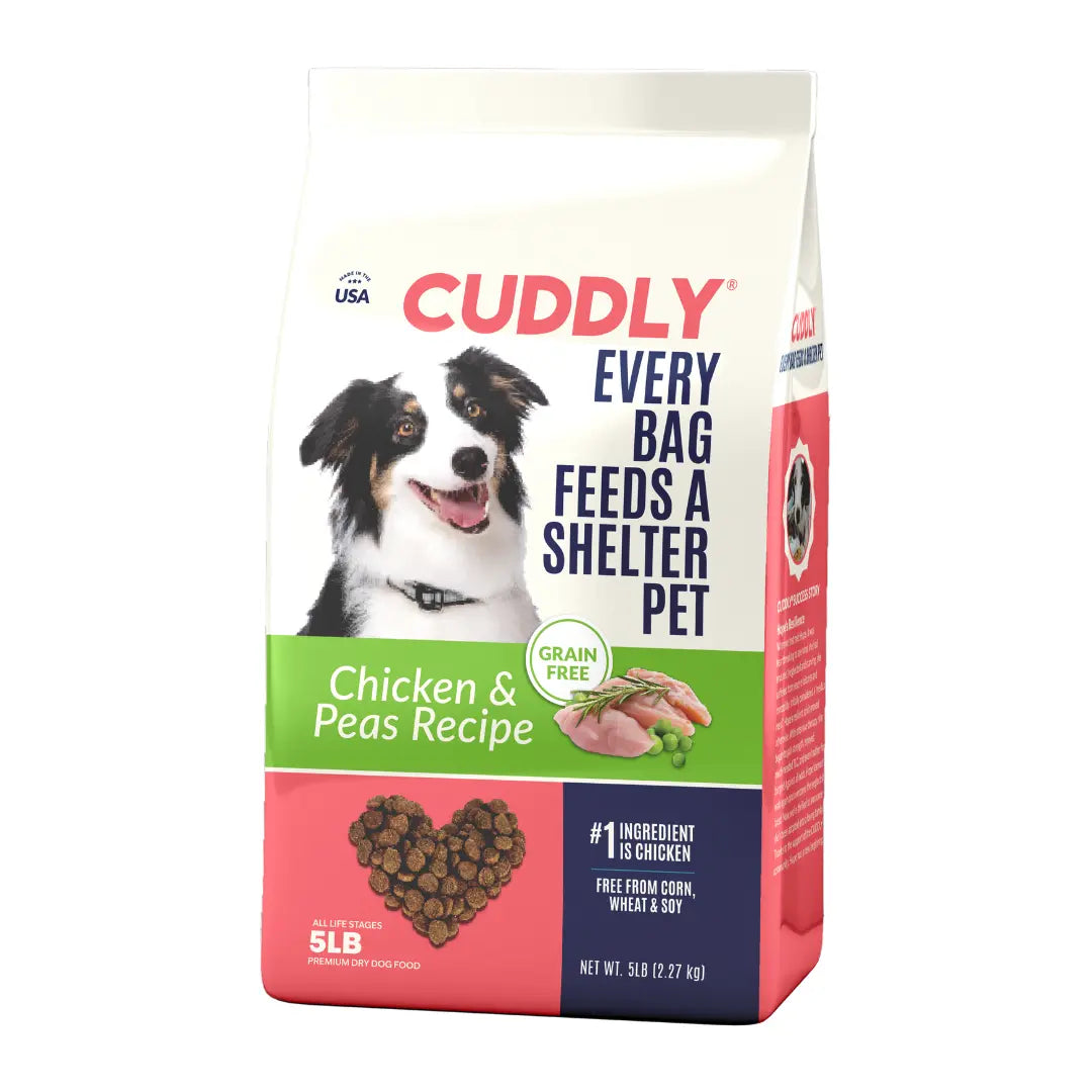 CUDDLY Chicken & Pea Grain Free Dry Dog Food CUDDLY
