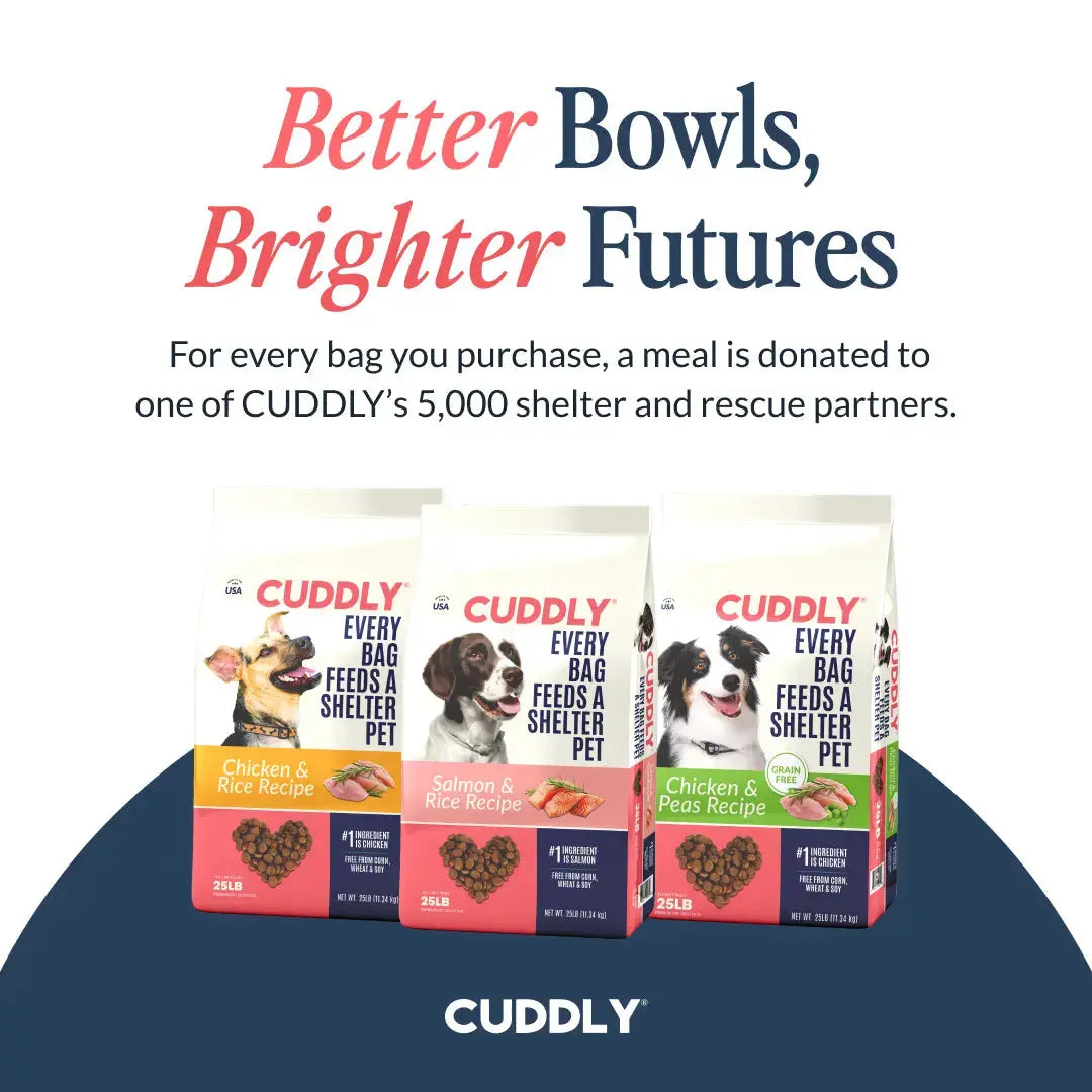 CUDDLY Chicken & Pea Grain Free Dry Dog Food CUDDLY