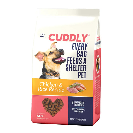 CUDDLY Chicken & Rice Dry Dog Food CUDDLY