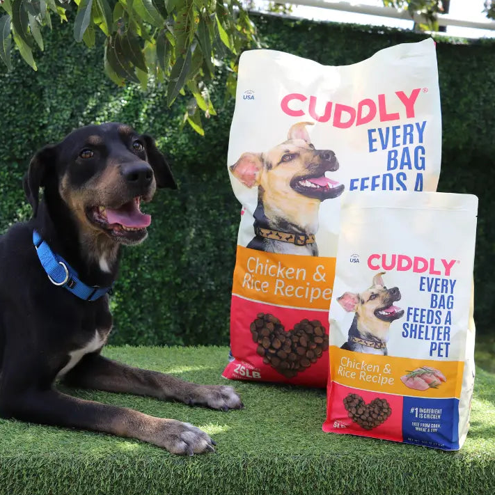 CUDDLY Chicken & Rice Dry Dog Food CUDDLY