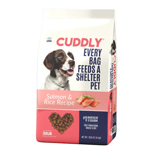CUDDLY Salmon and Rice Dog Food CUDDLY