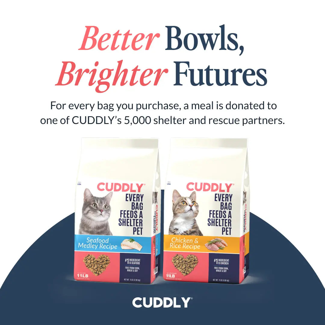 CUDDLY Seafood Medley Dry Cat Food CUDDLY