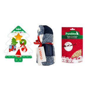 The Purrfect Gift Cat Holiday Bundle with Blanket