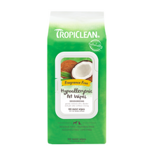 Load image into Gallery viewer, TropiClean Hypoallergenic Cleaning Pet Wipes